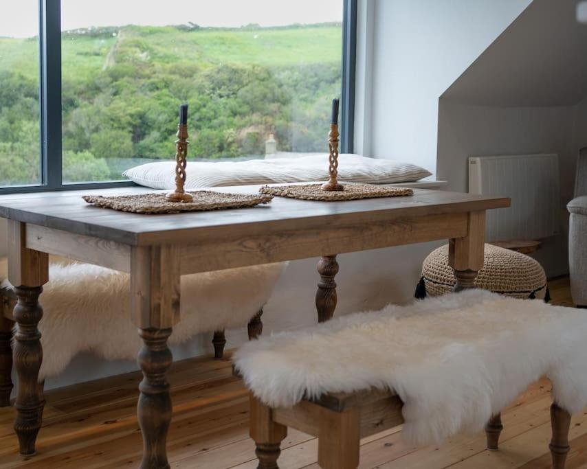 Cliff-Top Cottage On Coast Path W/Panoramic Views Trevine Exteriör bild