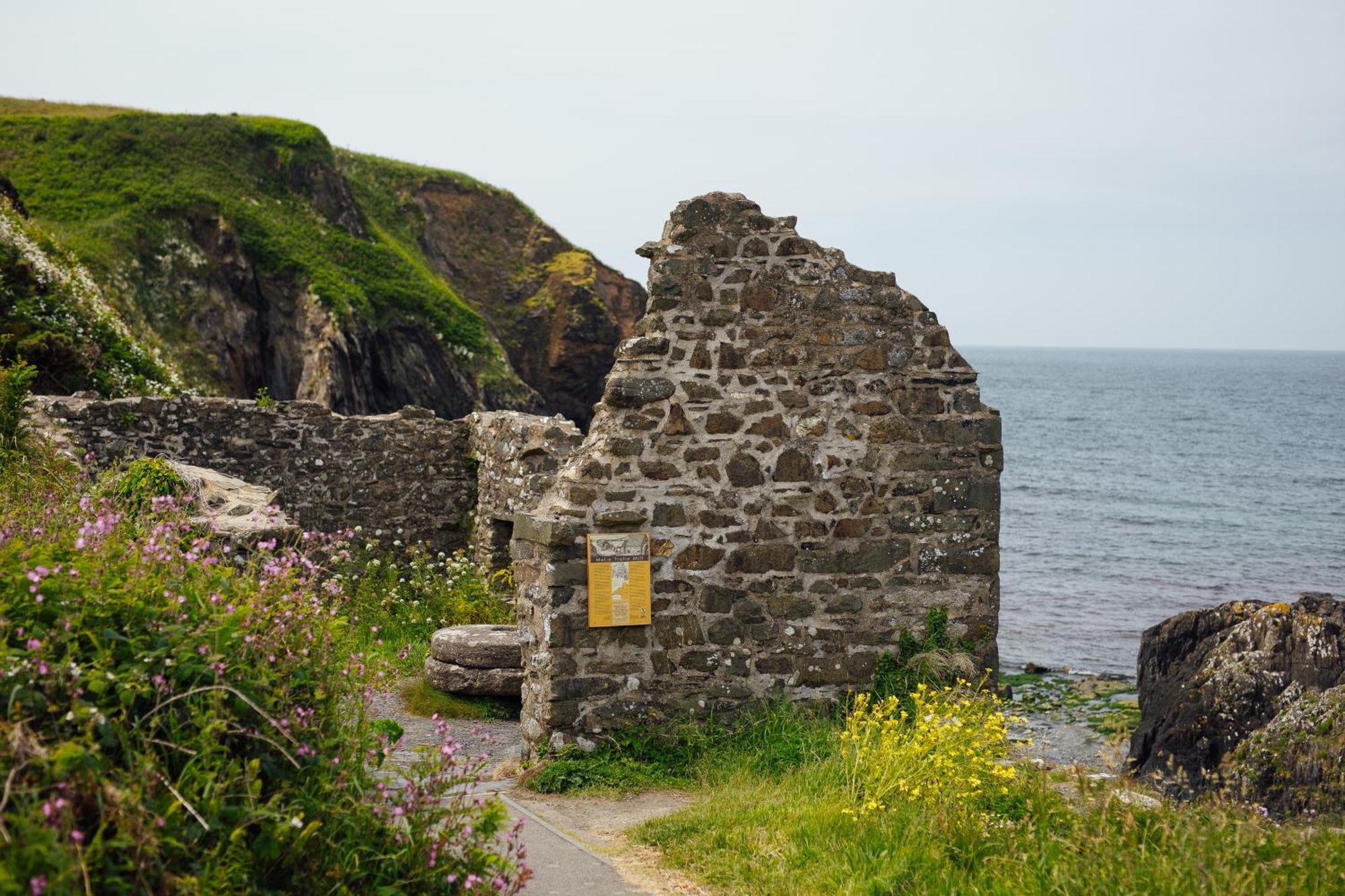 Cliff-Top Cottage On Coast Path W/Panoramic Views Trevine Exteriör bild